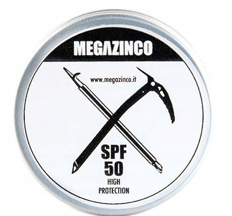 Megazinco Spf 50 Minerální sluneční krém na opalování 40 ml