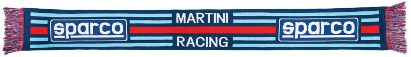 Závodní šála Sparco Martini Racing 150x20 cm