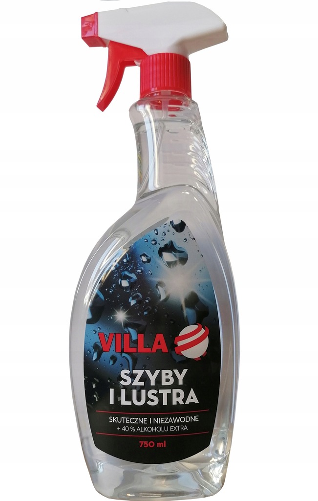 

Płyn Do Mycia Szyb I Luster Villa 750ml