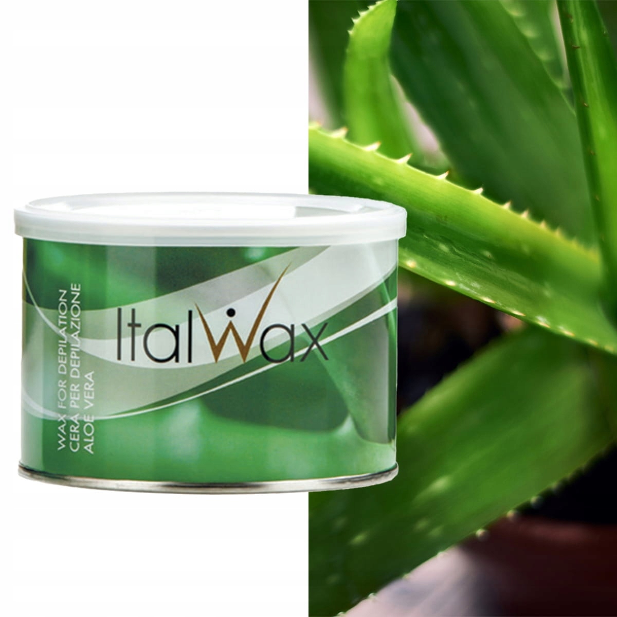 

Italwax Wosk Do Depilacji W Puszce Aloes 400ml