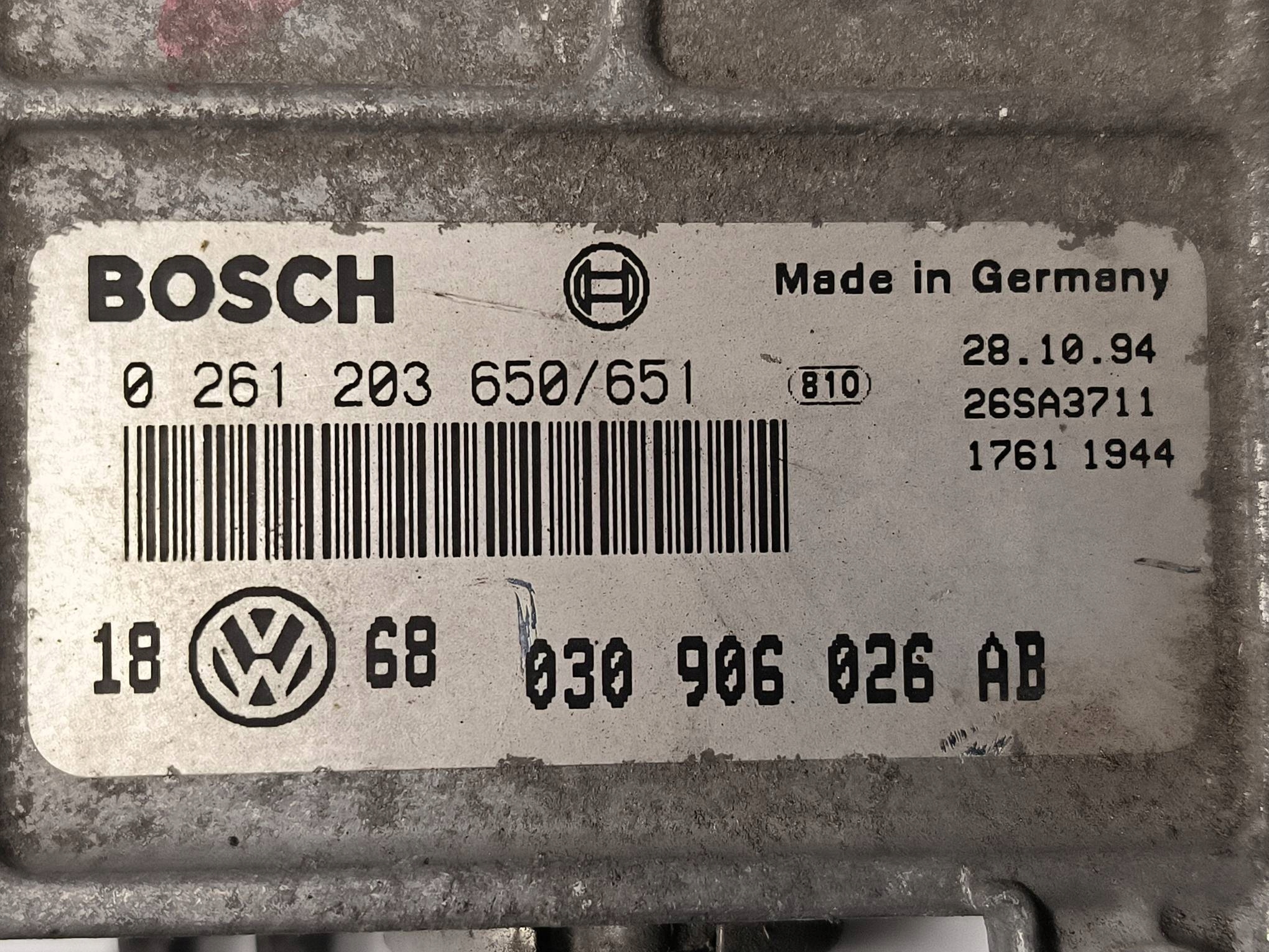 computer 030906026AB 1.4 SKODA FABIA e
