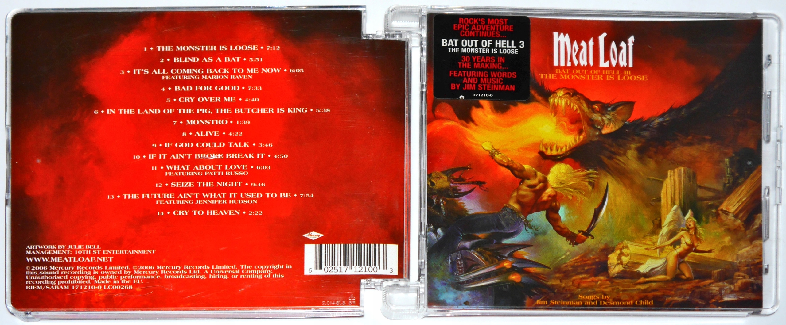 Meat Loaf Bat Out Of Hell III Monster Is Loose 12658031795 Sklepy