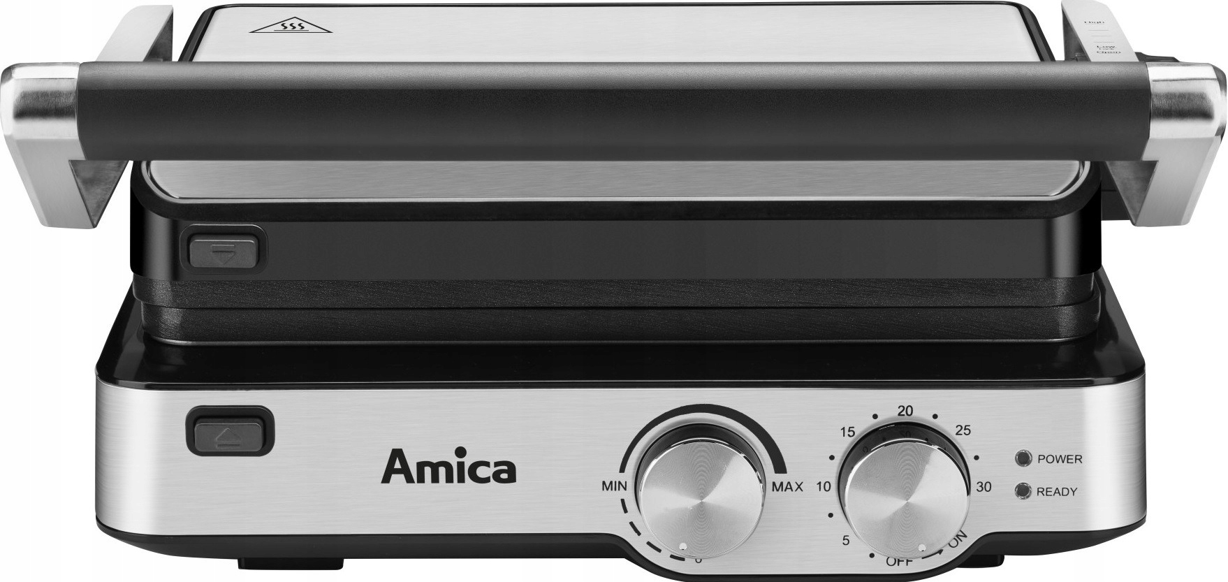 Електрогриль AMICA GK4011 2000W Домінантний колір срібло/сірий