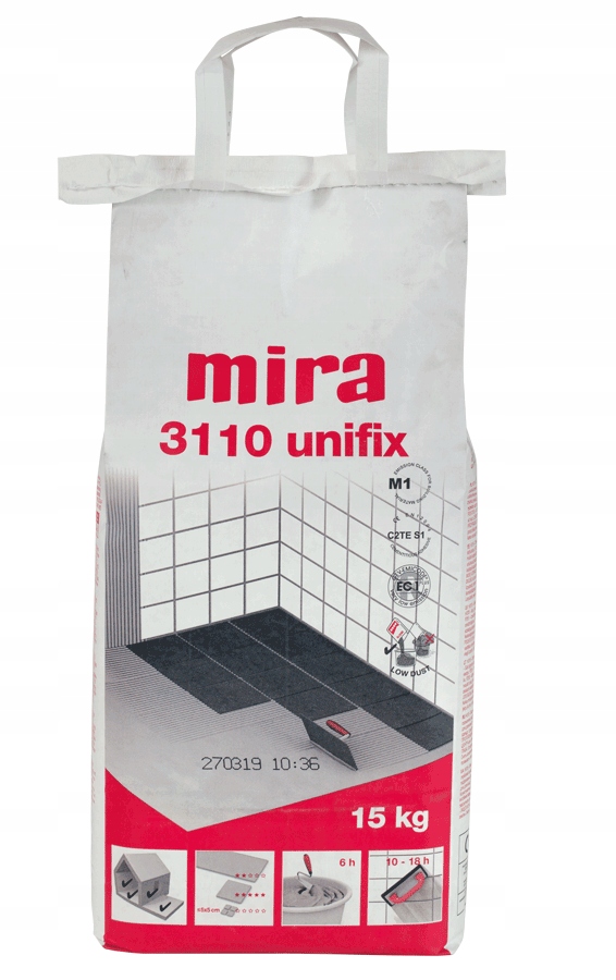 

Klej Mira 3110 unifix biały C2TE S1 15kg