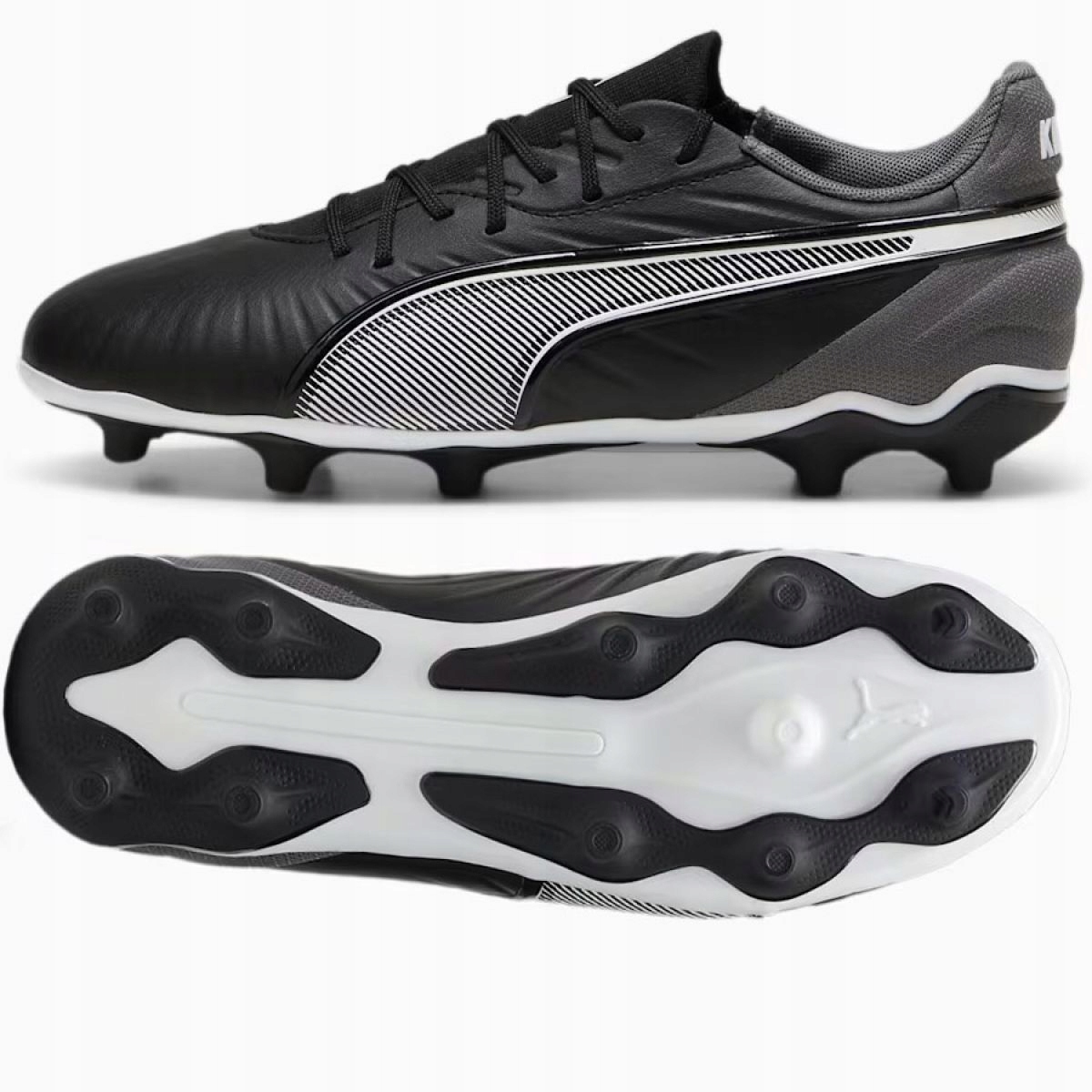 Puma King Match Fg/ag fotbalová obuv černé junior 38 1/2