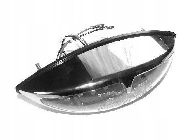 TYLNA LAMPA TYŁ UNIWERSALNA LED CHROM HOMOLOGACJA