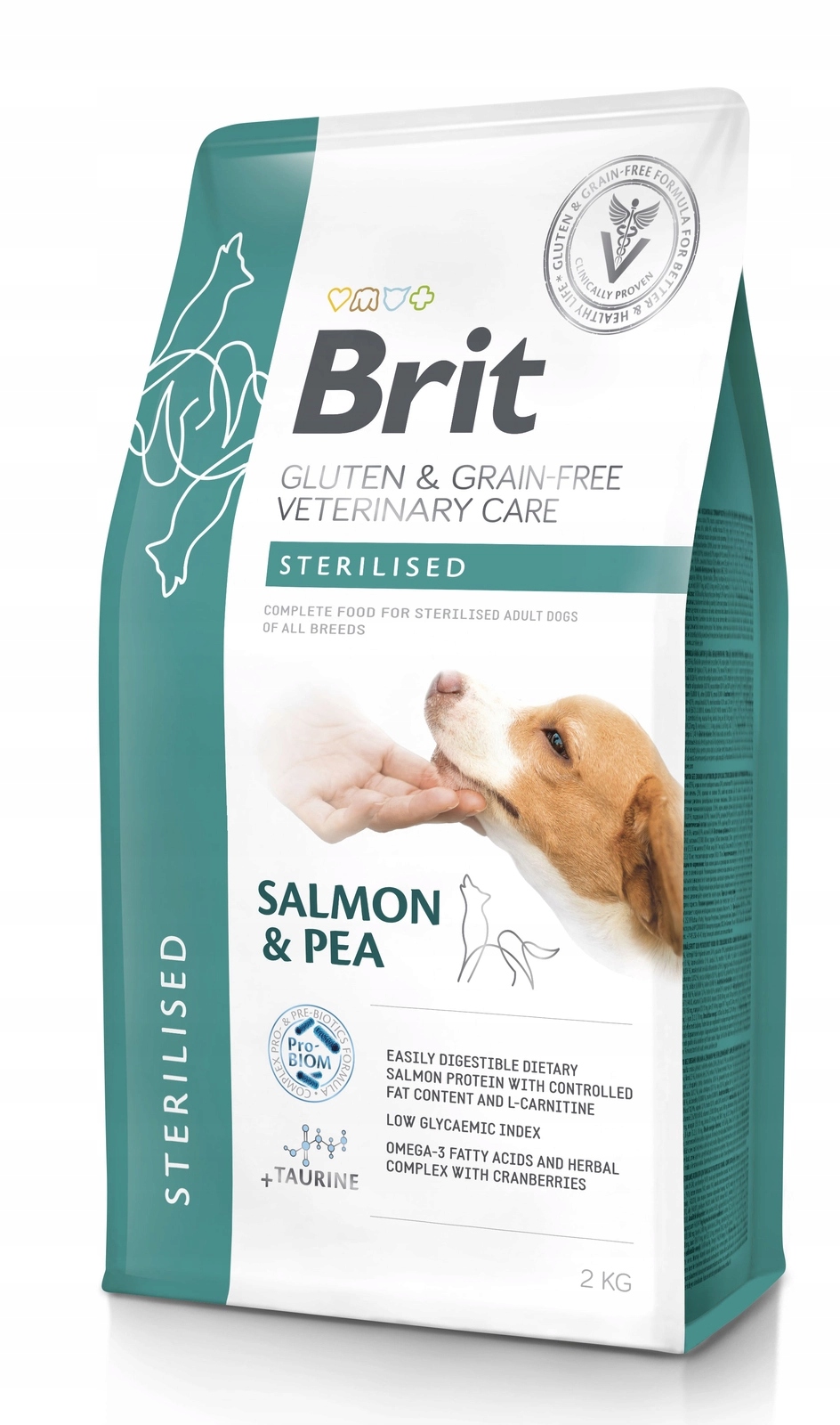 Levně Brit Gf Veterinary Diets pro psy bez lepku a obilnin sterilizované 2 kg