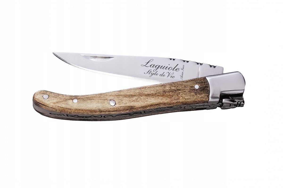 Laguiole Luxury Line Javor 9 cm kapesní nůž, dřevo