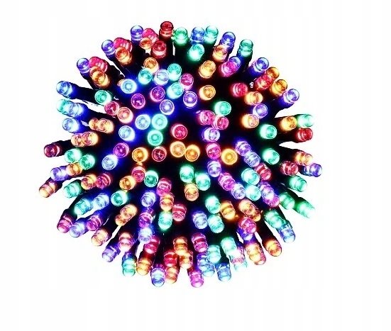 

Lampki Choinkowe 200 Led Wewnętrzne Kolorowe