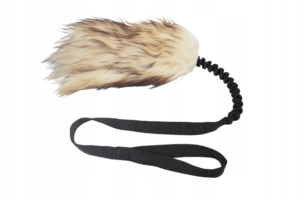 

Szarpak Dla Psa Naturalne Futro Owcze Bungee 100cm
