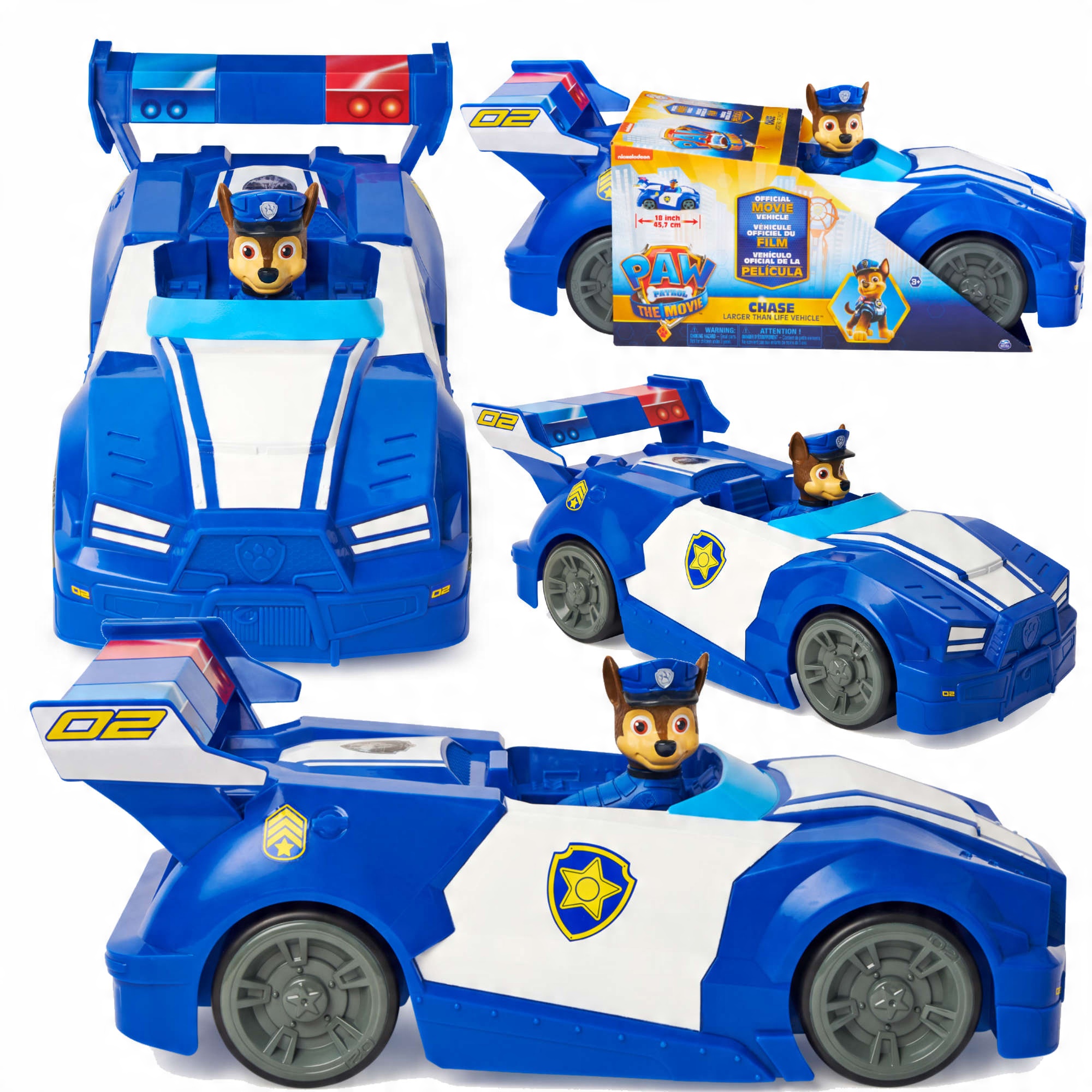 

Psi Patrol Wielki Radiowóz Ratunkowy 45cm Chase