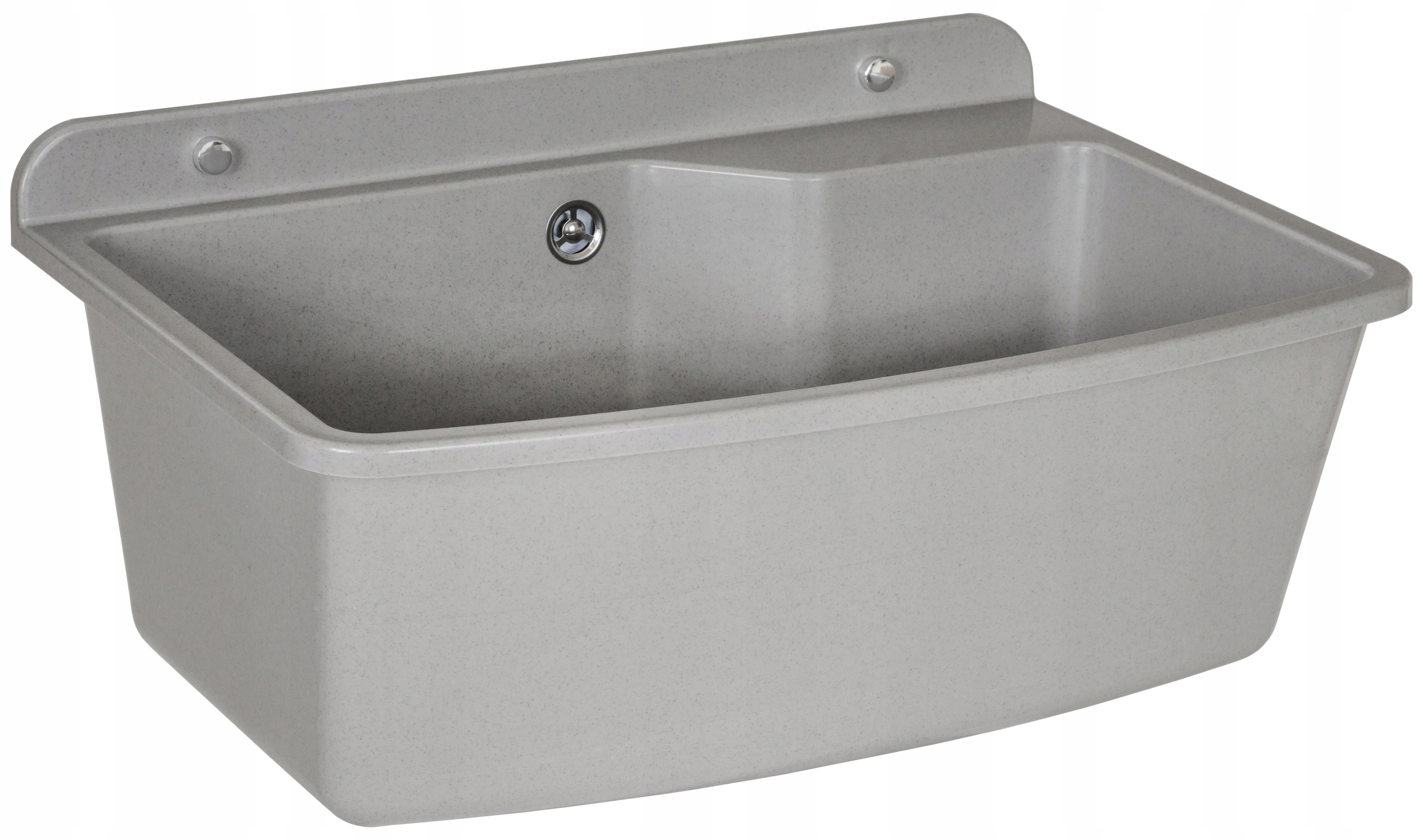 Hospodárska Komora 610x440x235 Šedá Plast Sifón A Súprava Mont V Kpl