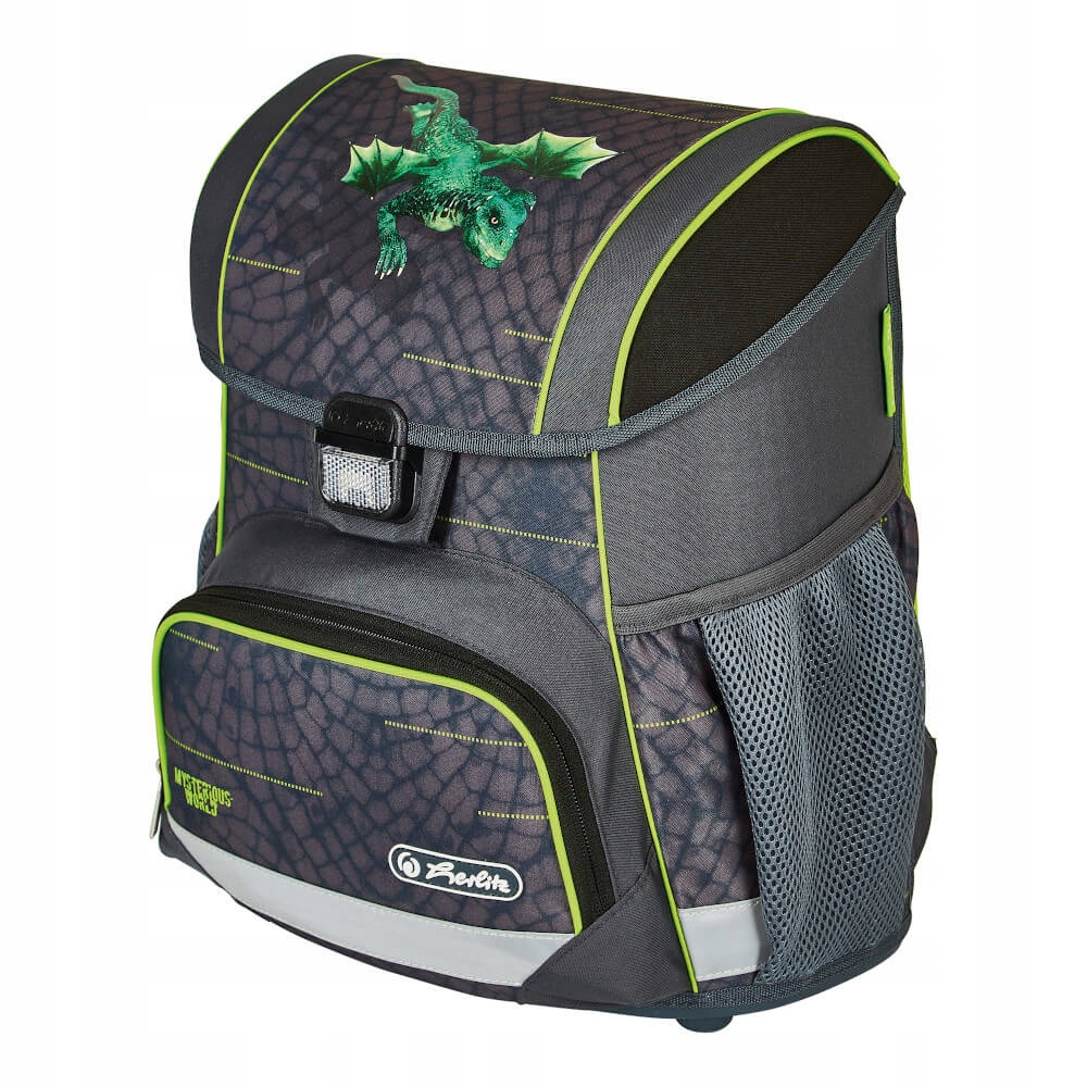 Tornister plecak szkolny Loop Dragon Tale smok 6-9lat HERLITZ Typ jednokomorowy