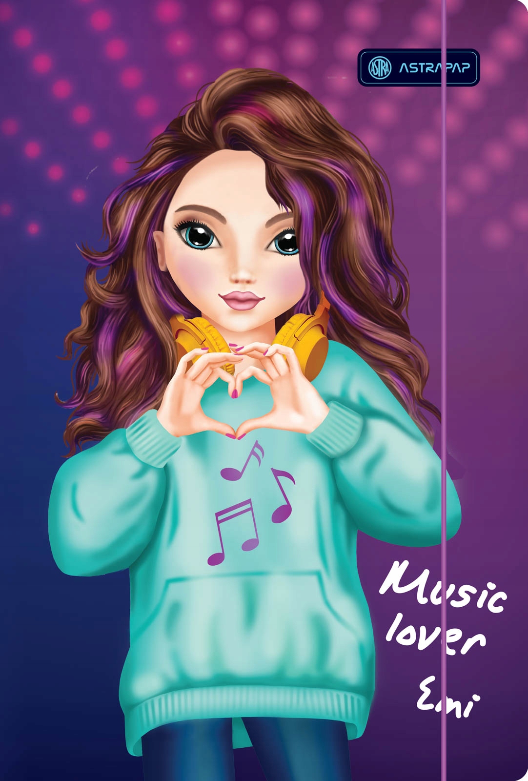 

Teczka Szkolna Z Gumką A4 Emi I Sofi Astrapap