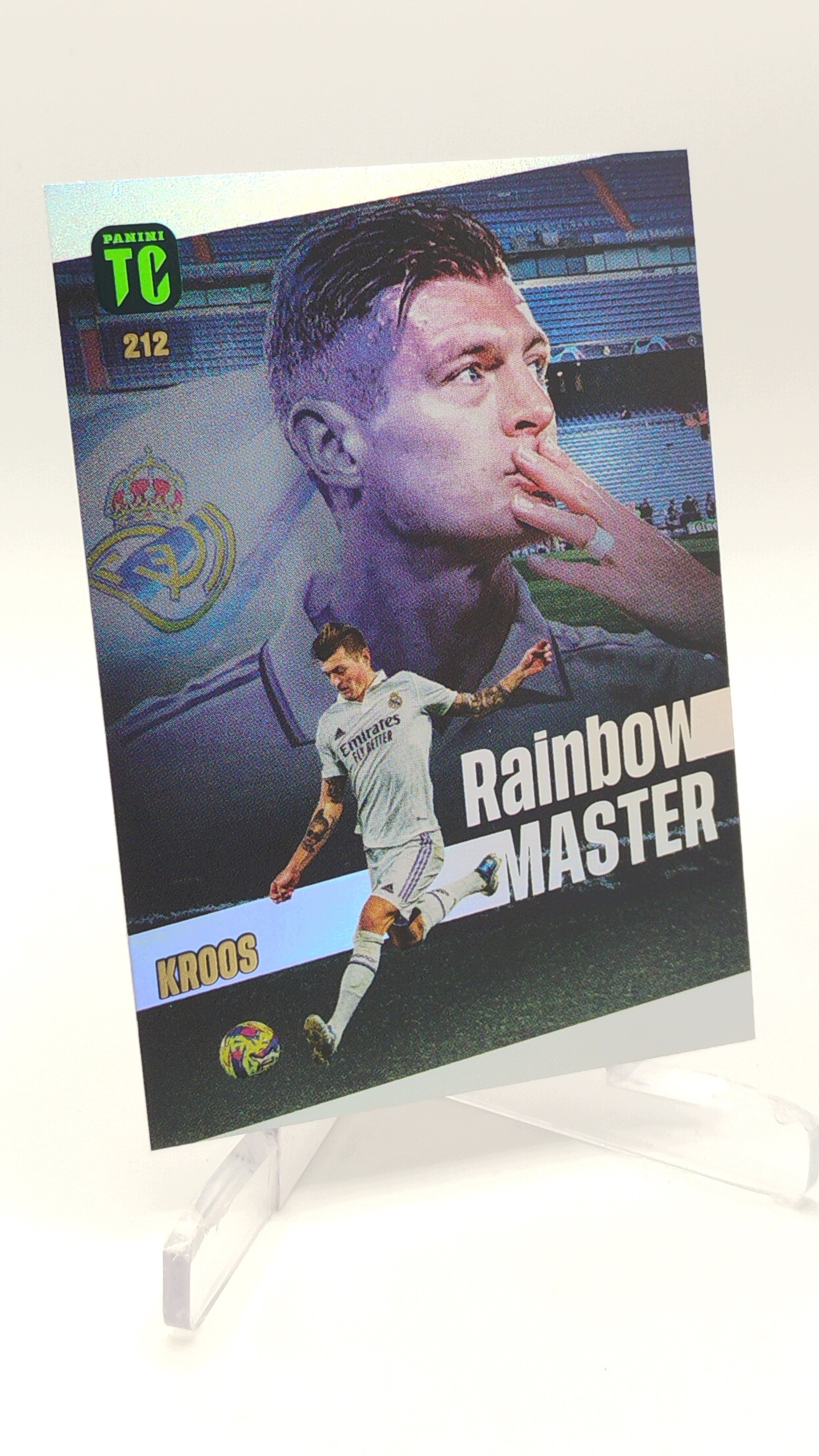 Panini Top Class 2023 Rainbow Master 212 Toni Kroos Real Madrid