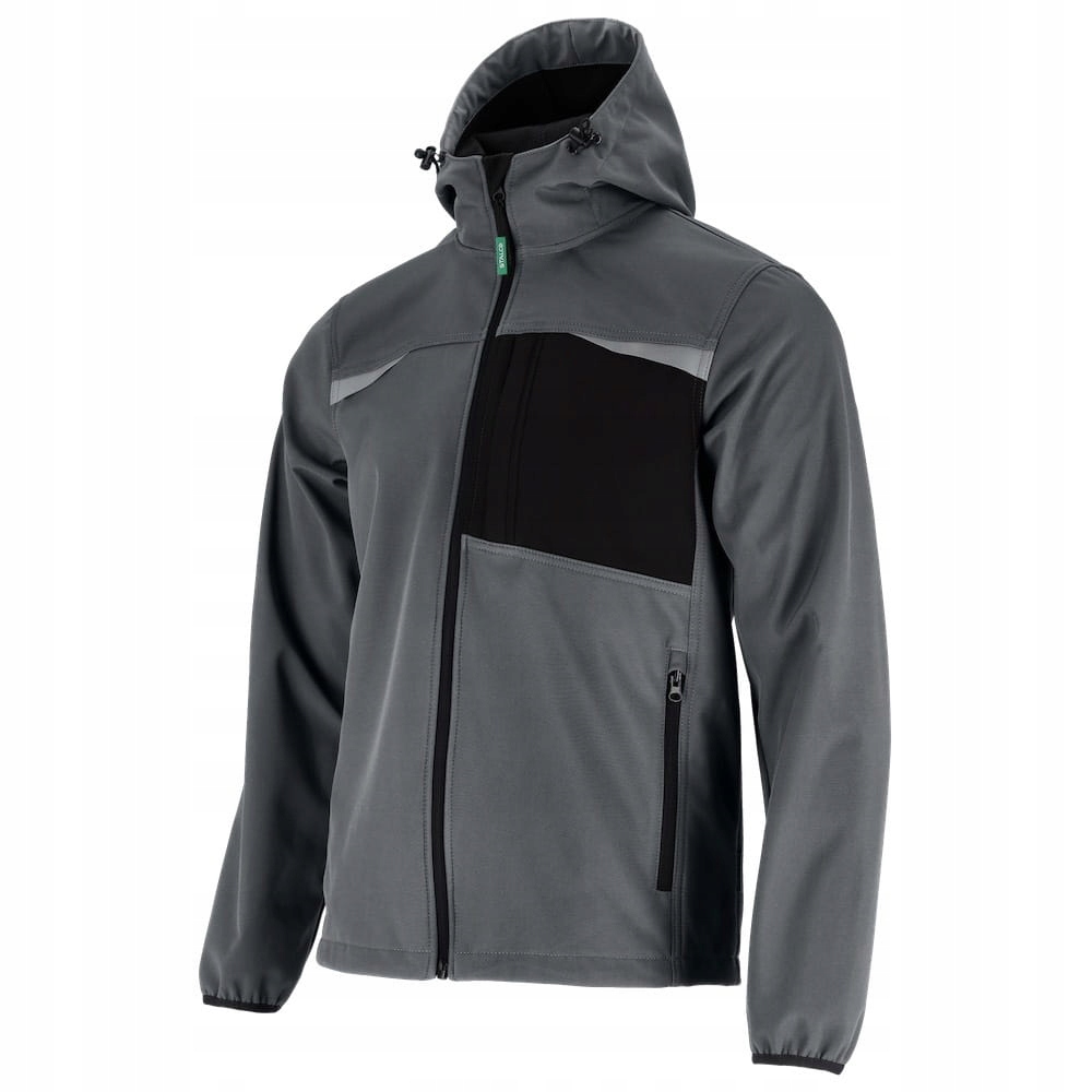 Kurtka softshell męska Rock szary L Stalco S-51734