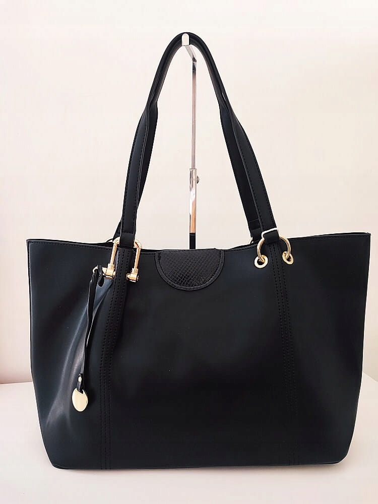 Tom&Eva torba shopper czarna Marka inna