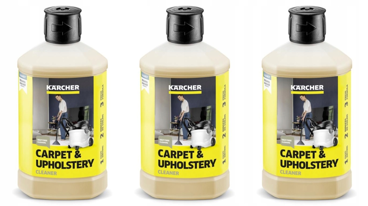 Karcher Rm 519 Środek do prania dywanów 3 x 1L-Zdjęcie-0
