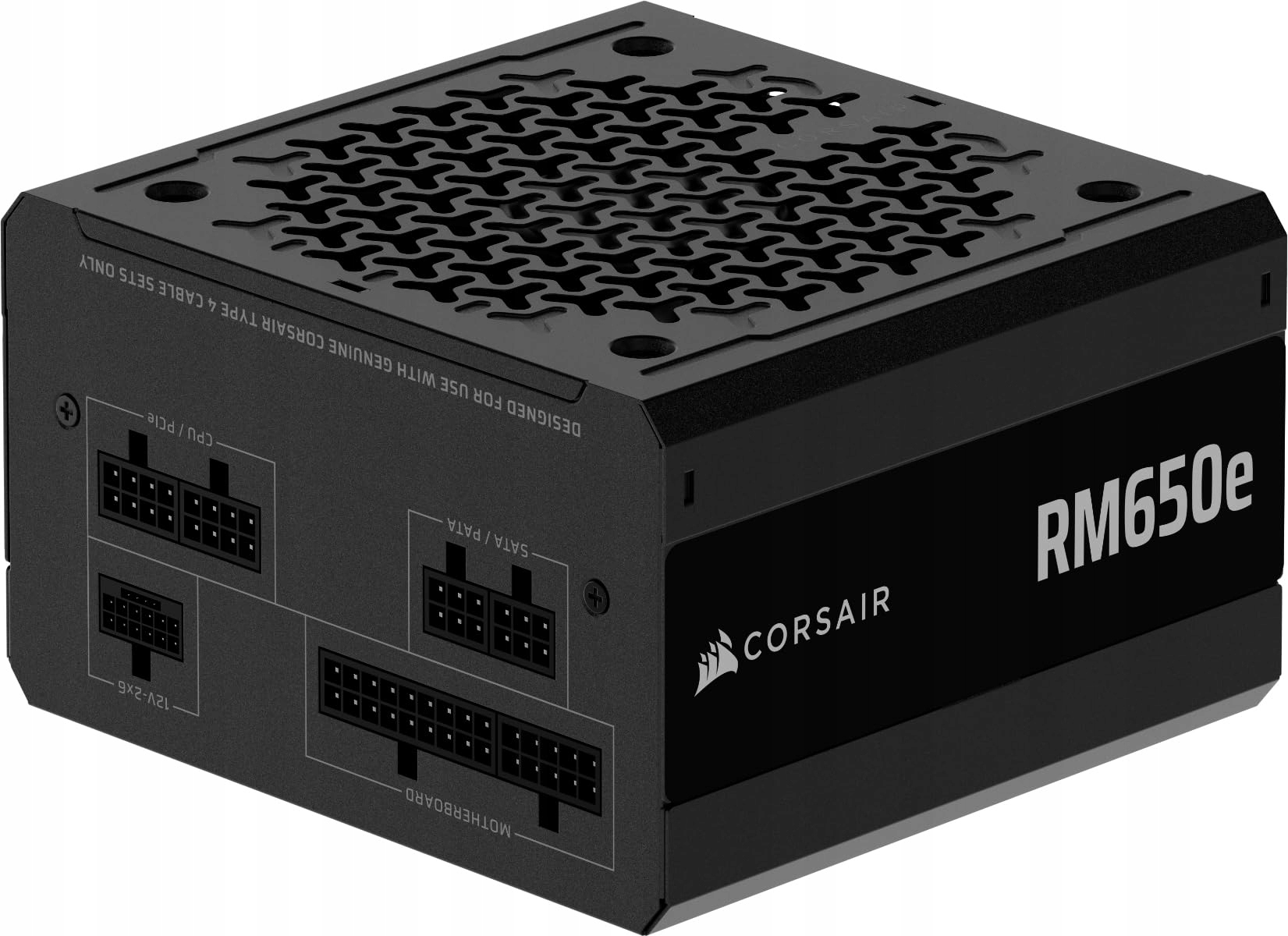 CORSAIR RM650e, 650 Watt, ATX 3.1, PCIe 5.1, Cybenetics GOLD Certified, Fully Modular — 4
