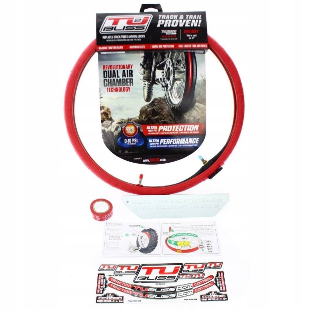 SYSTEM BEZDĘTKOWY TUBLISS 18 ENDURO GEN 2 ZESTAW Marka NUETECH