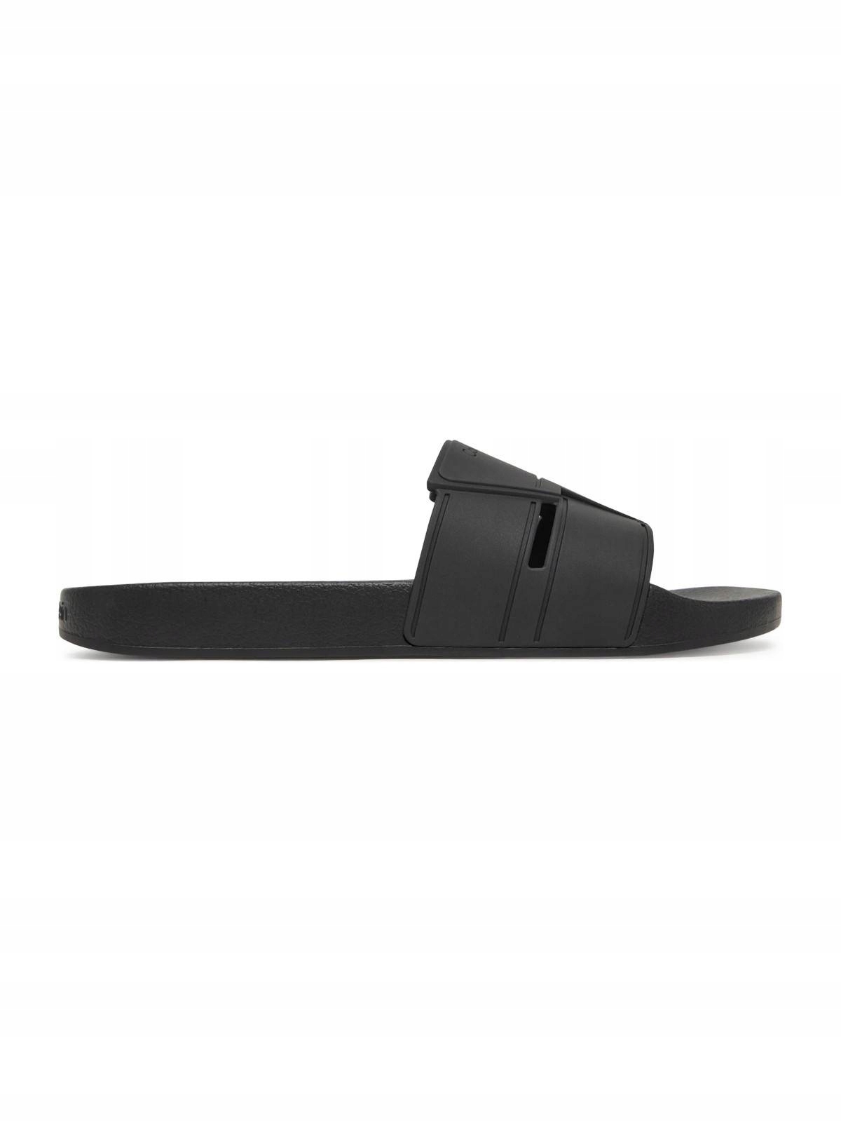Pánské Nazouváky Santorini Pool Slide Double Calvin Klein Černá 43 HM0HM01752