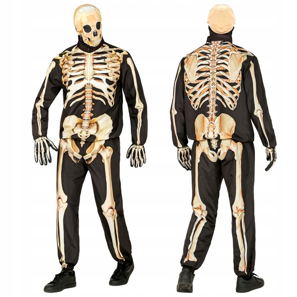 Kostým Kostlivce Kostlivec Kostlivce Halloween M