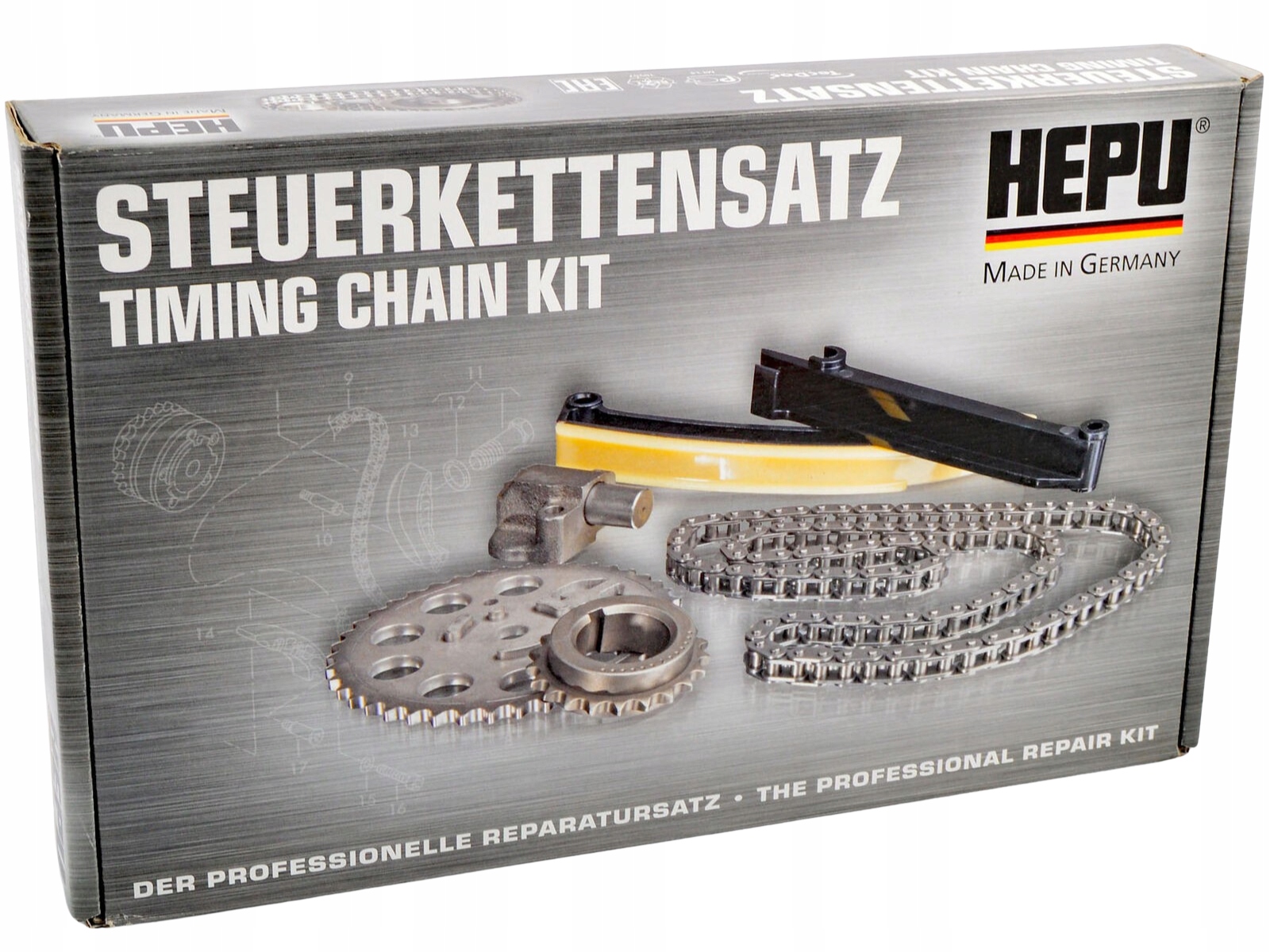 ROZRZĄD ŁAŃCUCH NAPINACZ BERLINGO C-ELYSSE C3 C4 C5 JUMPY DS3 DS4 DS7 KUGA EAN (GTIN) 4047753357728