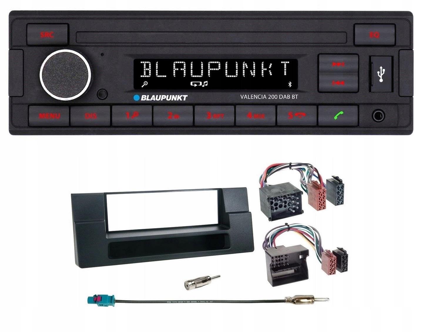 Blaupunkt Valencia 200 Dab Bt Rádio Bmw 5 E39 X5
