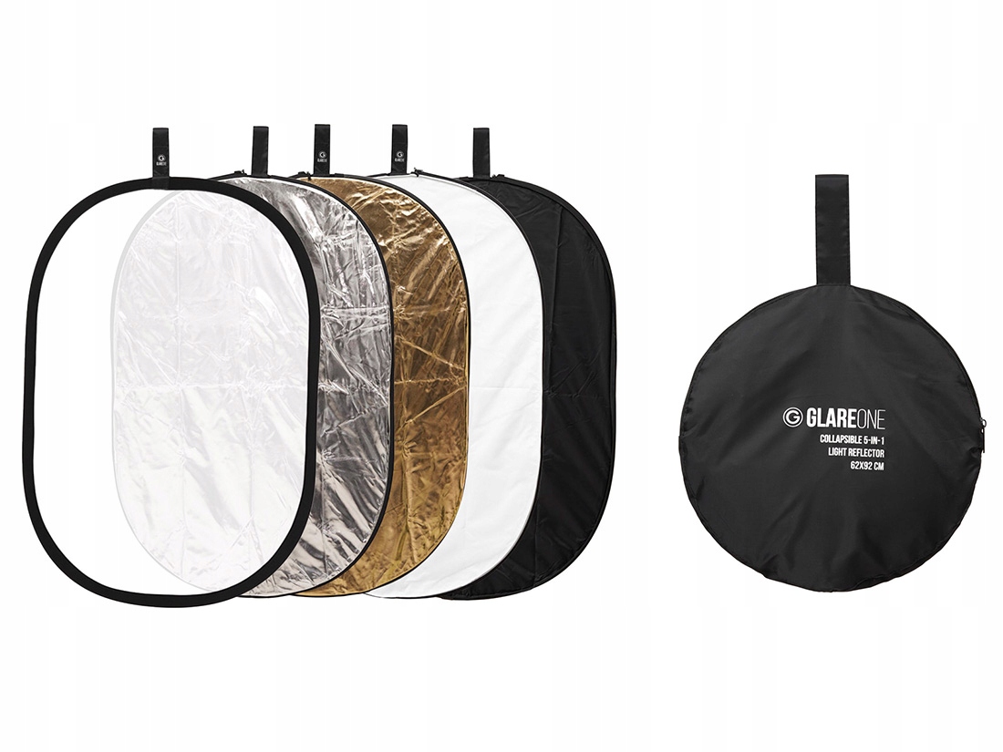 GlareOne Bounce Board 5-in-1 62x92 cm blenda 5 w 1