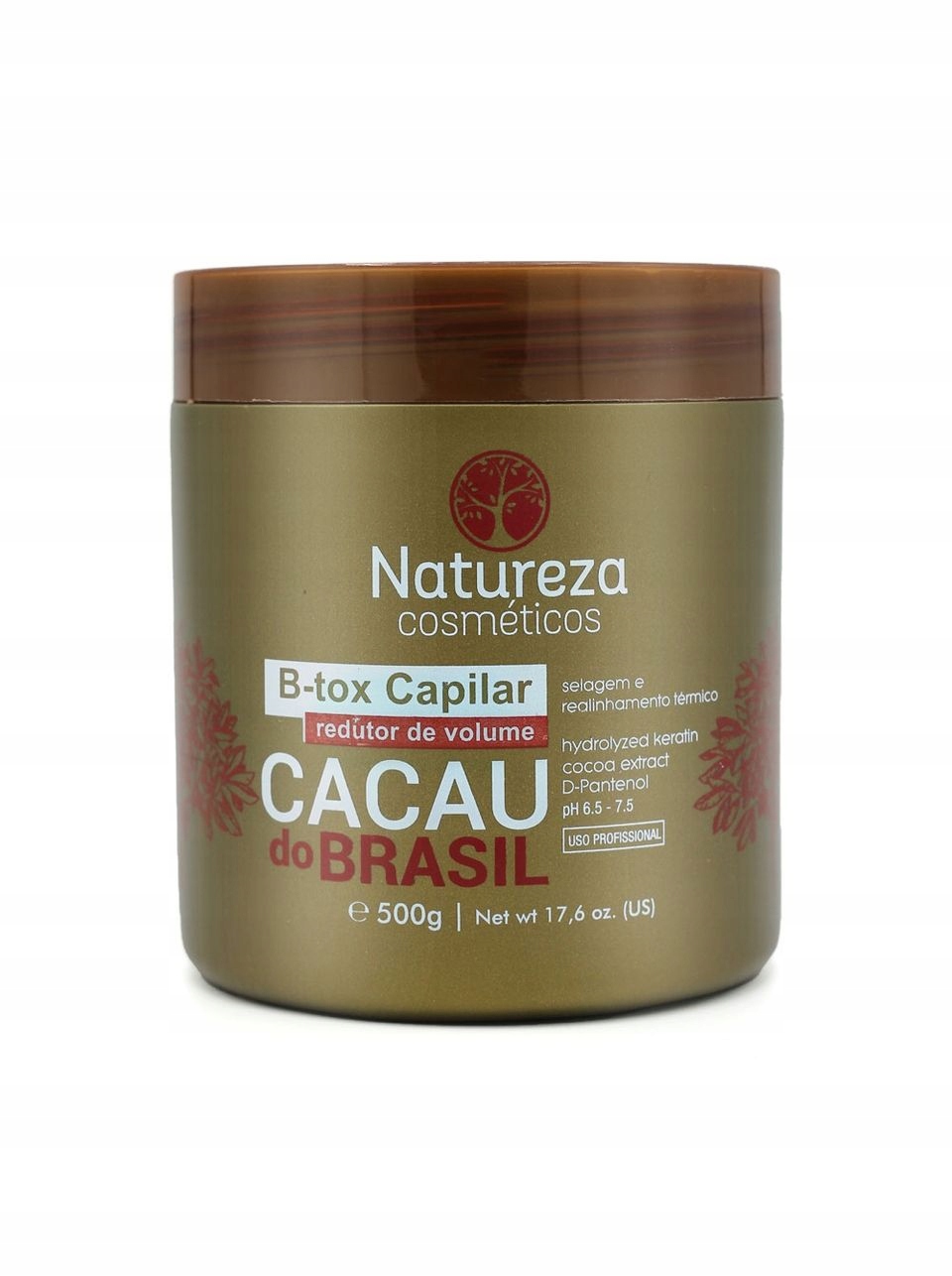 Natureza Cosmeticos Cacau Do Brasil B-tox btx na vlasy