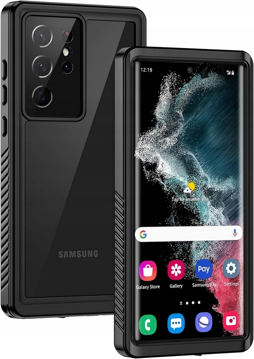 Lanhiem Etui wodoodporne 360 do Samsung Galaxy S22 Ultra pyło kurzoszczelne