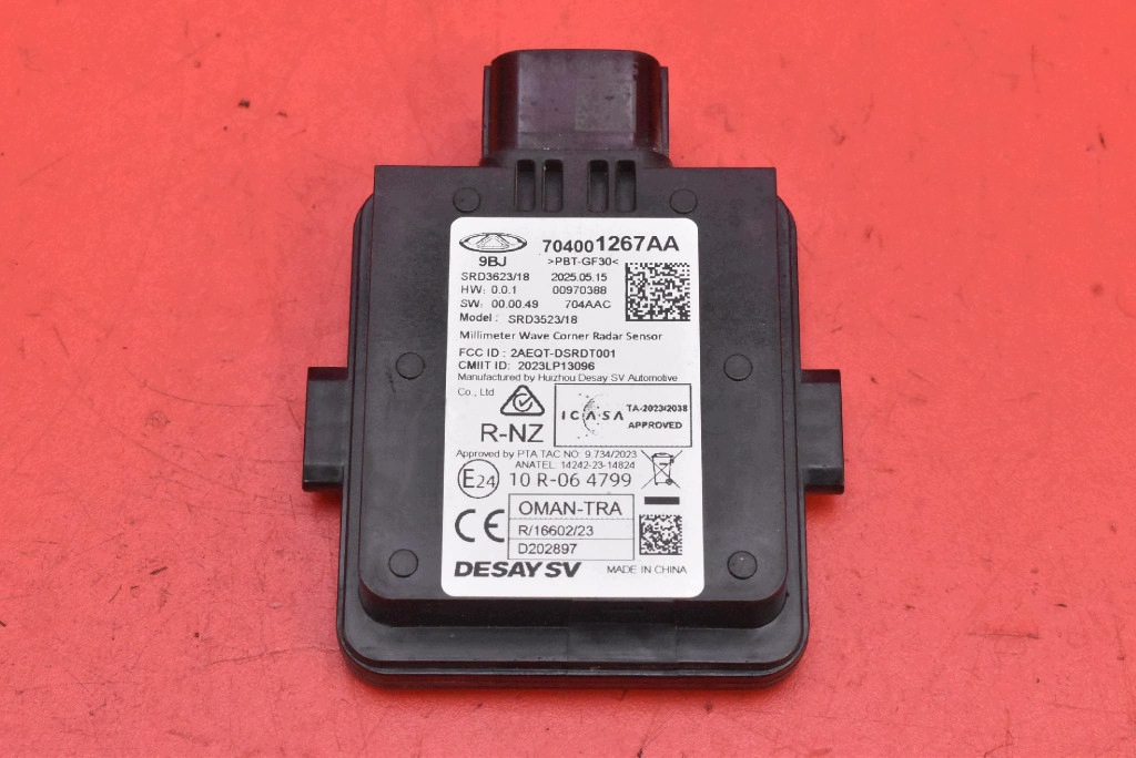 sensor RADAR MARTWEGO POLA right rear part 704001267AA JAECOO J7 23