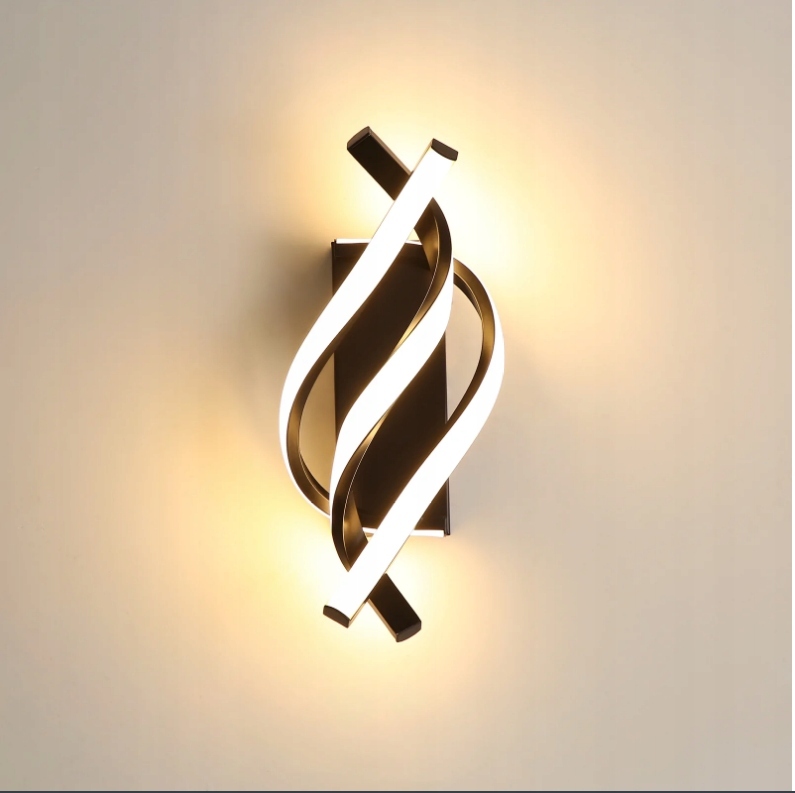 Lampa Ścienna Kinkiet Led Wewnętrzny 22W 3000K-6000K Do Sypialni, Salonu