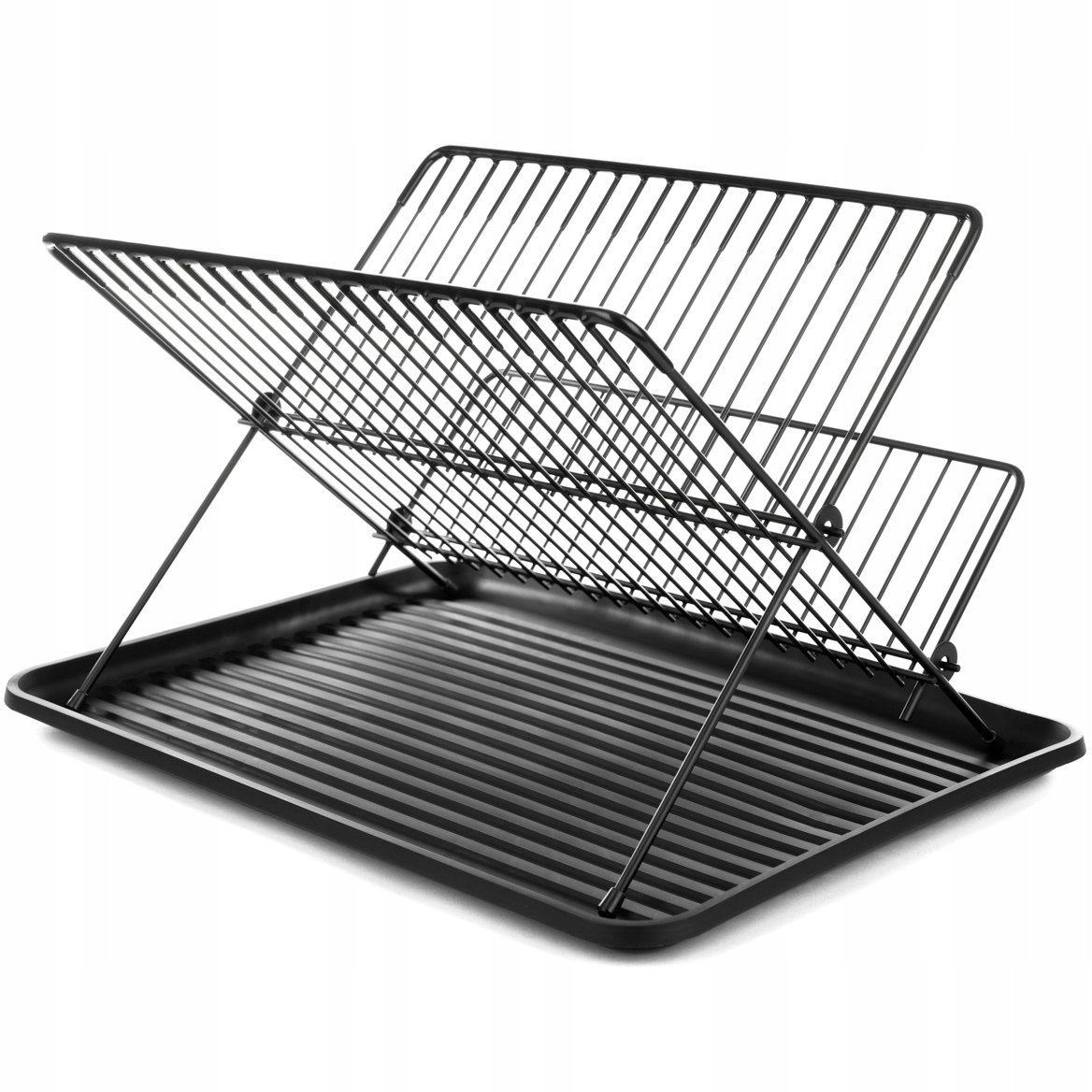 

Dwupoziomowa Suszarka Ociekacz Do Naczyń Czarna