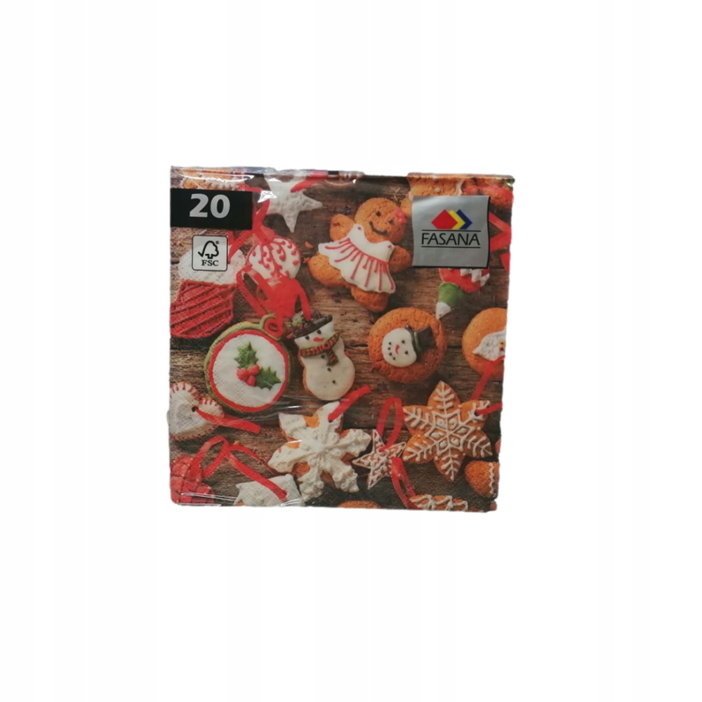 

Serwetki słodkości bałwanek 33cm x 33cm 3warstwowe