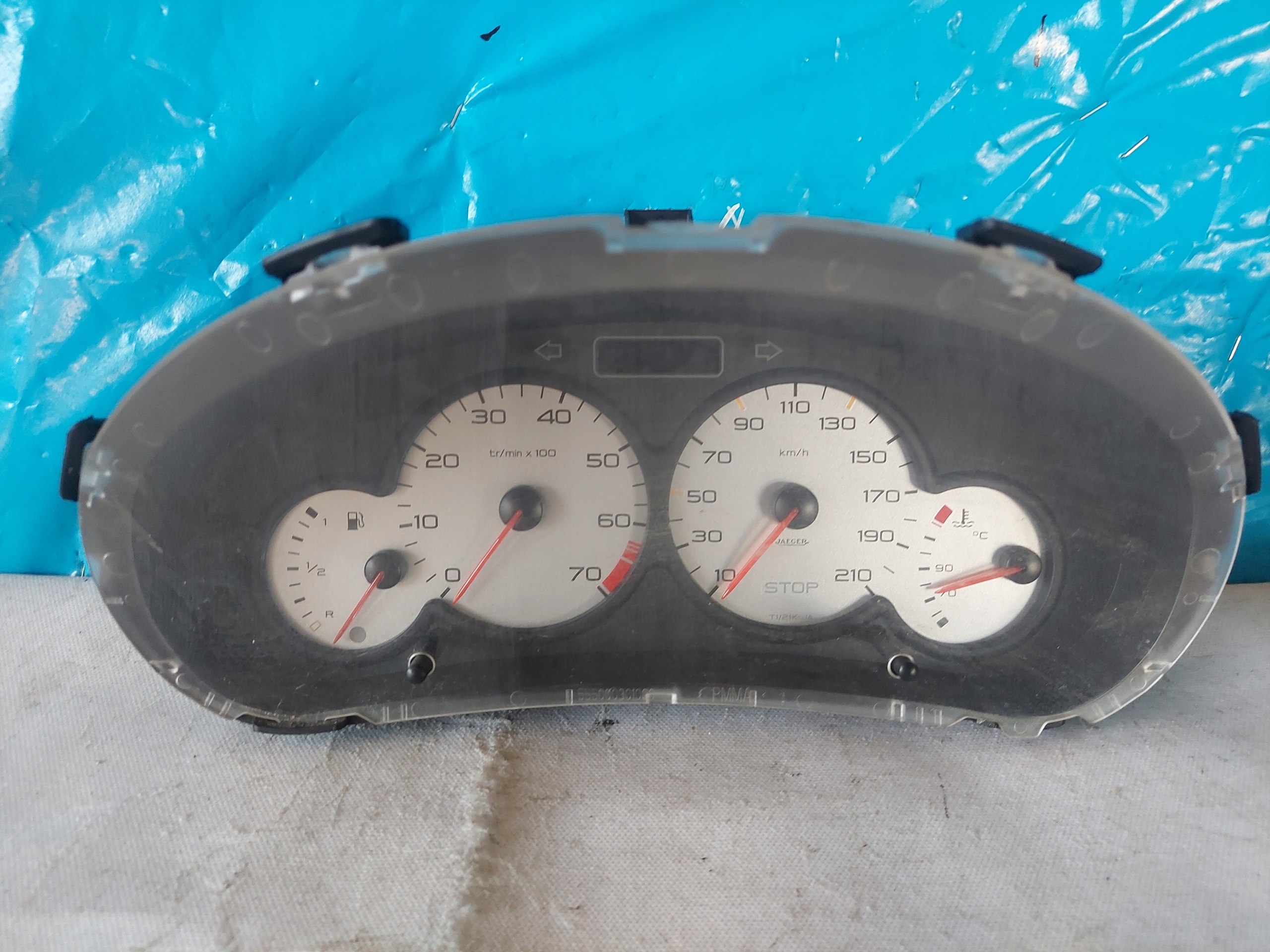 dials clock PEUGEOT 206 1.1 B 9645096480