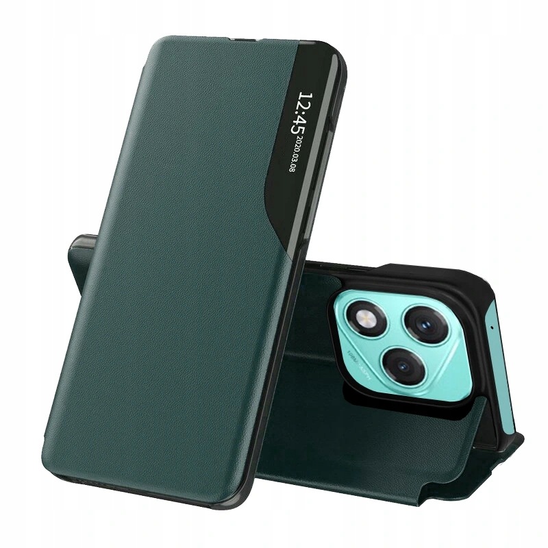 Techsuit – etui eFold Series do Honor 400 Lite – ciemnozielone