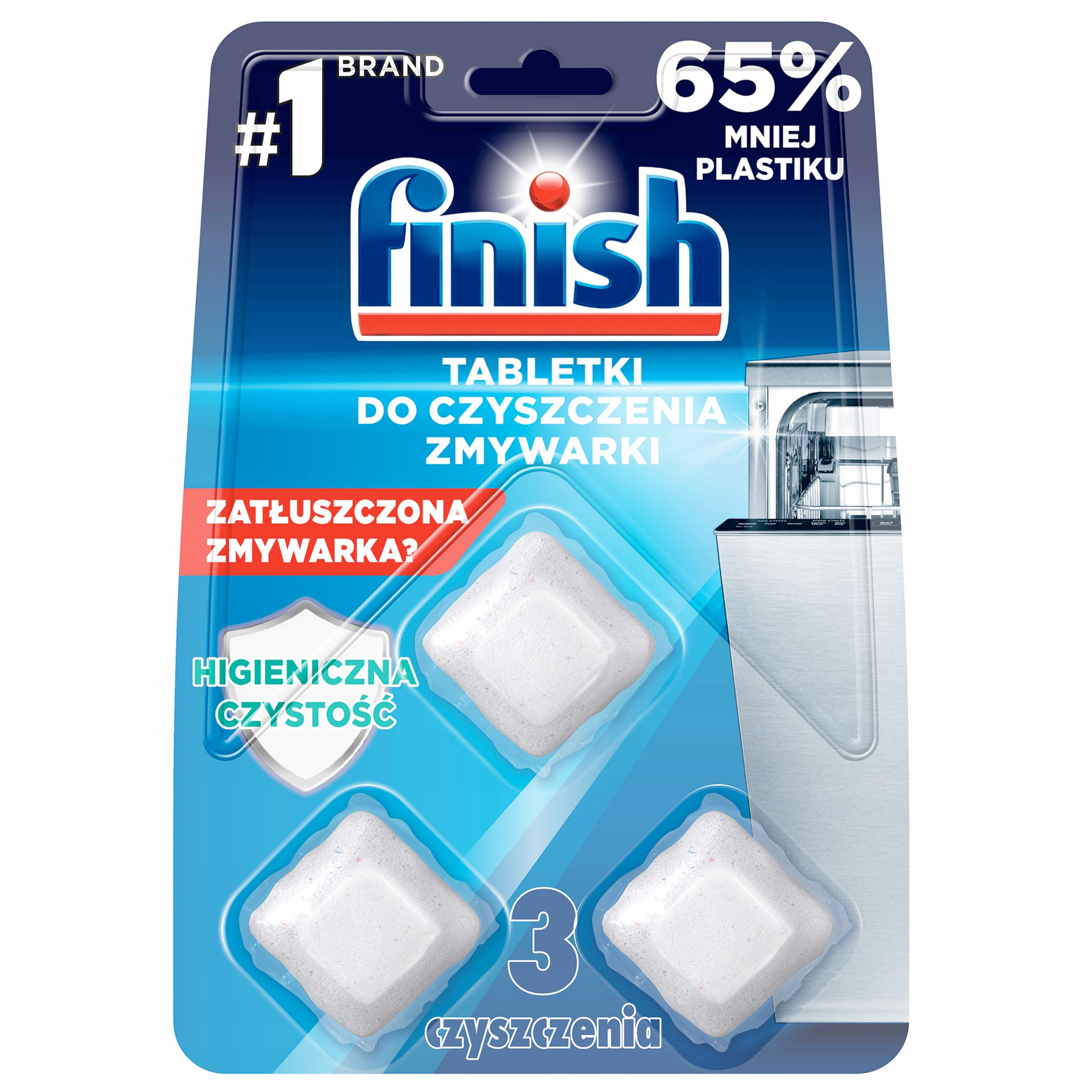 

Tabletki czyszczenia zmywarki Finish czyścik 3szt