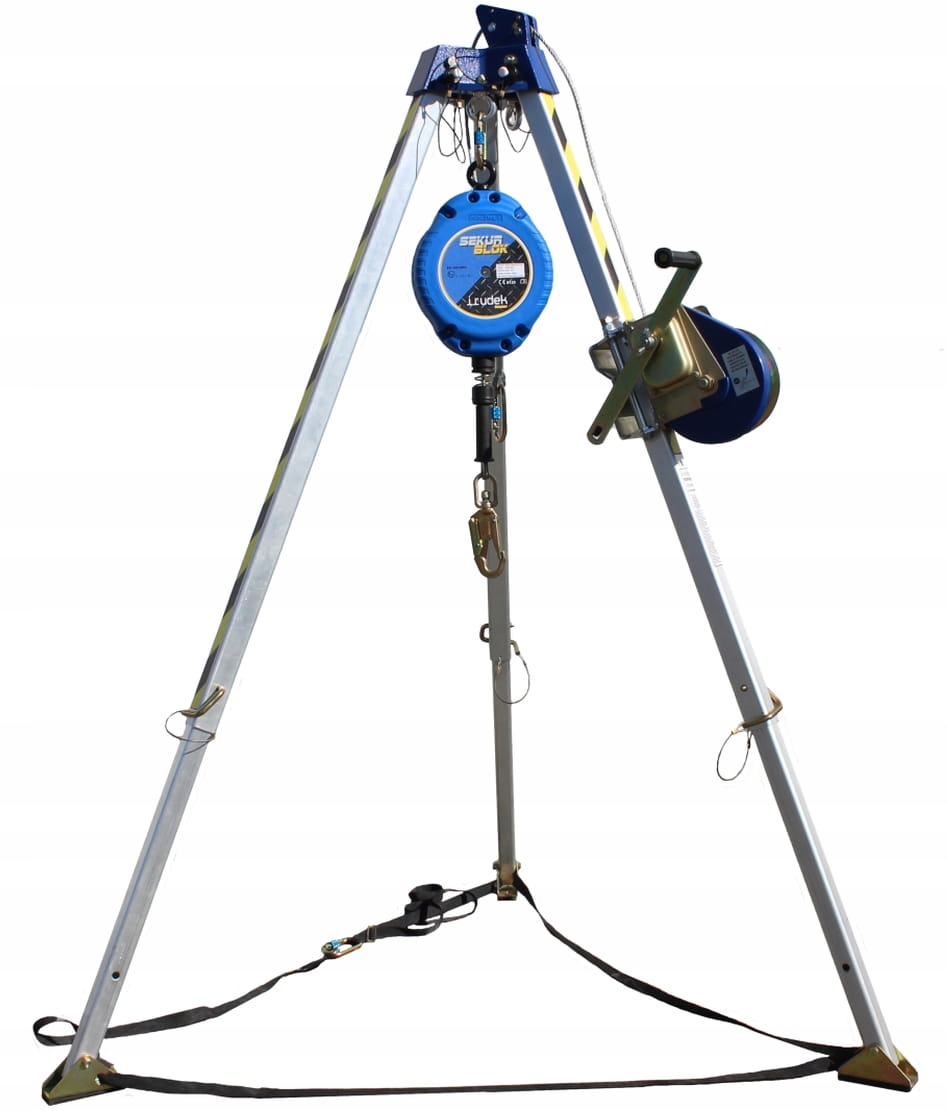 Zestaw ratowniczy ewakuacyjny Atex Irudek TRIP10/10M Trójnóg Wyciągarka