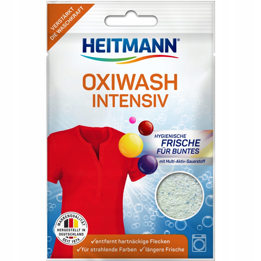 

Heitmann Oxiwash Intensiv Odplamiacz Saszetka 50g