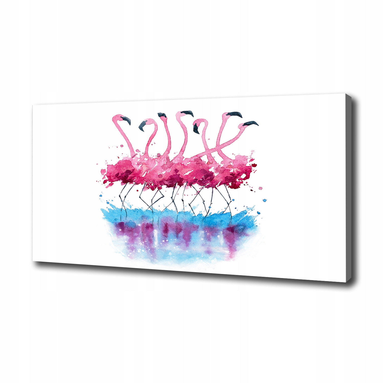 

Foto obraz canvas na ścianę Flamingi 100x50 cm