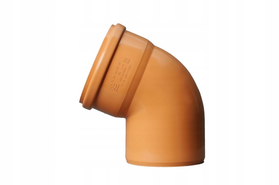 

Kolano 160 67° kanalizacja zewnętrzna pomarańczowe