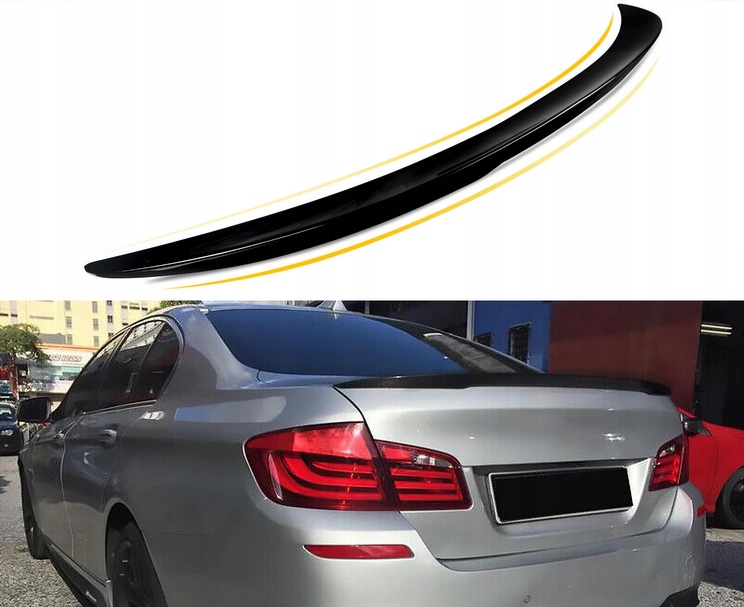 Spoiler Klapky Zavazadlového Prostoru Pro Bmw F10 Spoiler M Performance Černý Lesk