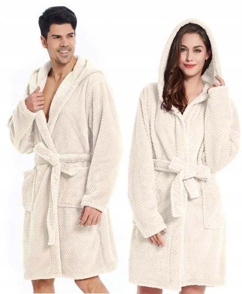 

DecoKing Szlafrok Kapturem Mikrofibra W.kremowy/xl