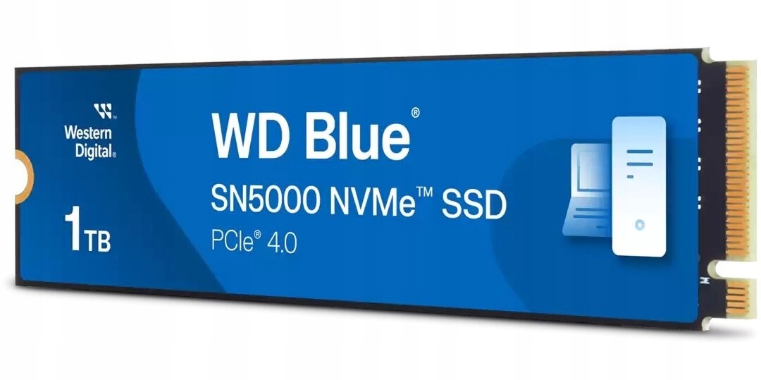 Dysk WD Blue SN5000 1TB SSD Interfejs dysku M.2 PCIe