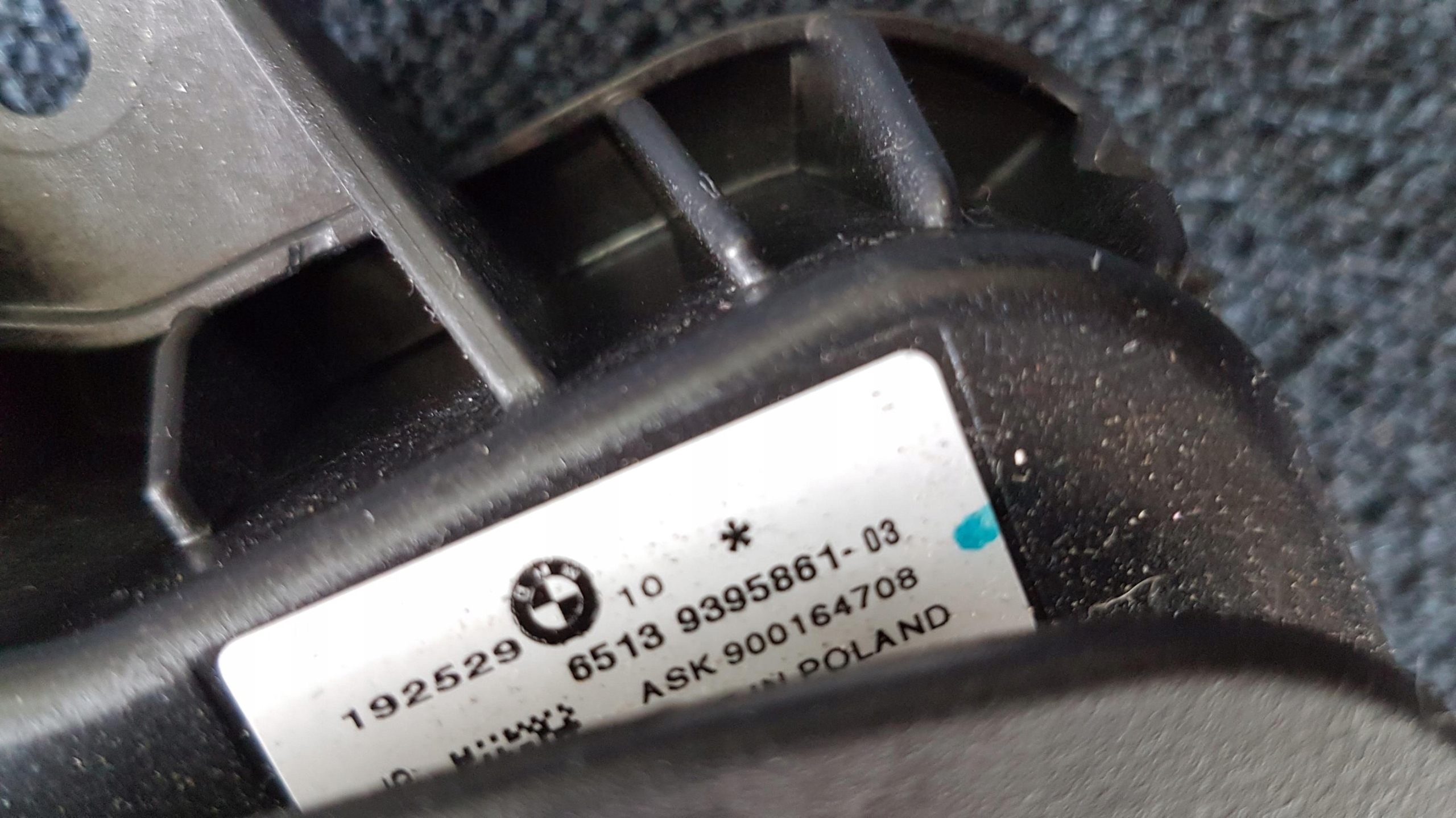 speaker CENTRALNY left BMW G30 G31 G32 9395861