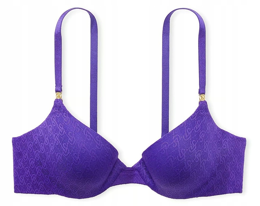 Push-up podprsenka typu demi Icon Victoria's Secret fialová 80C (36C)