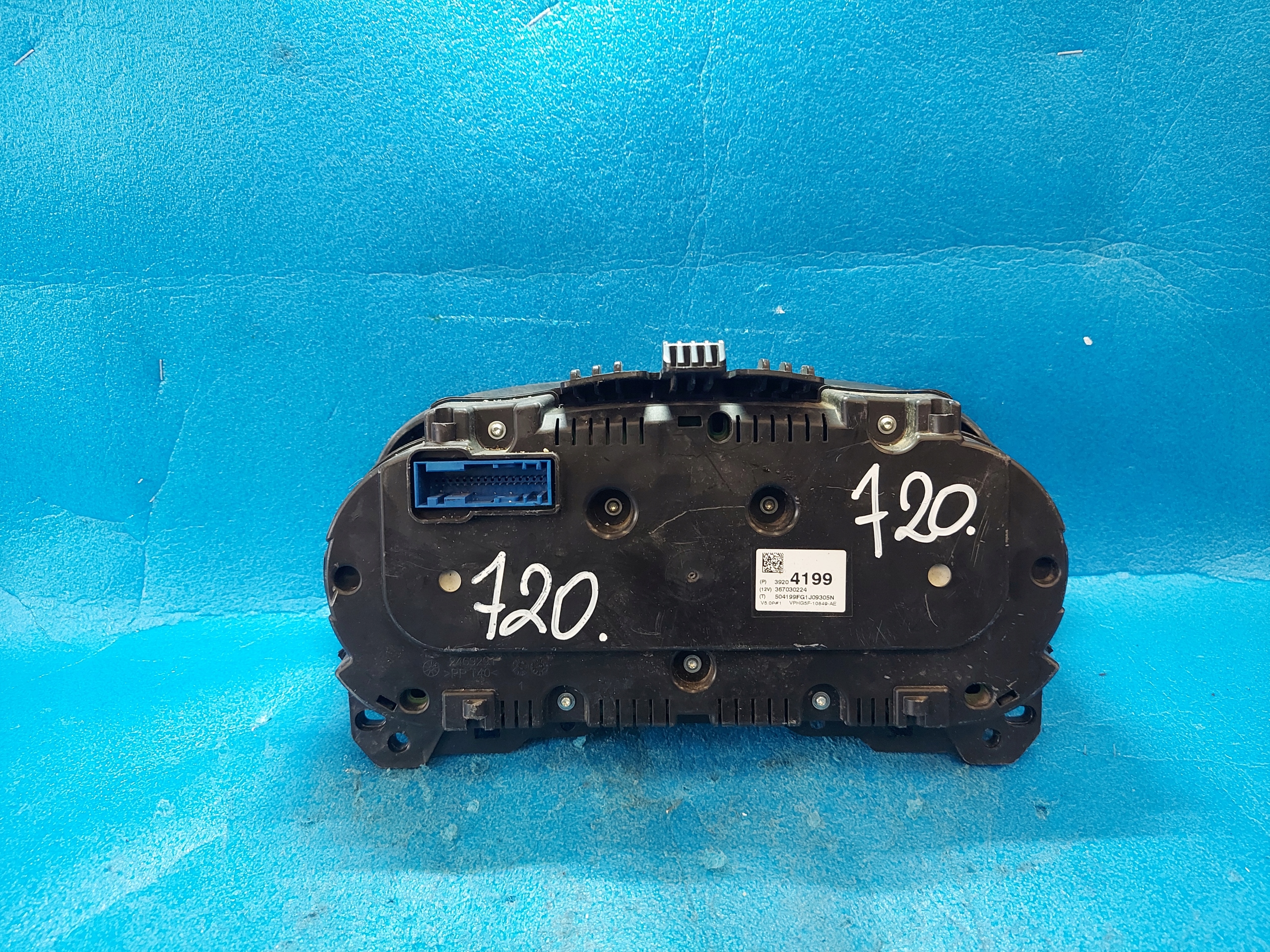 dials clock CORSA E 1.2 B 39204199