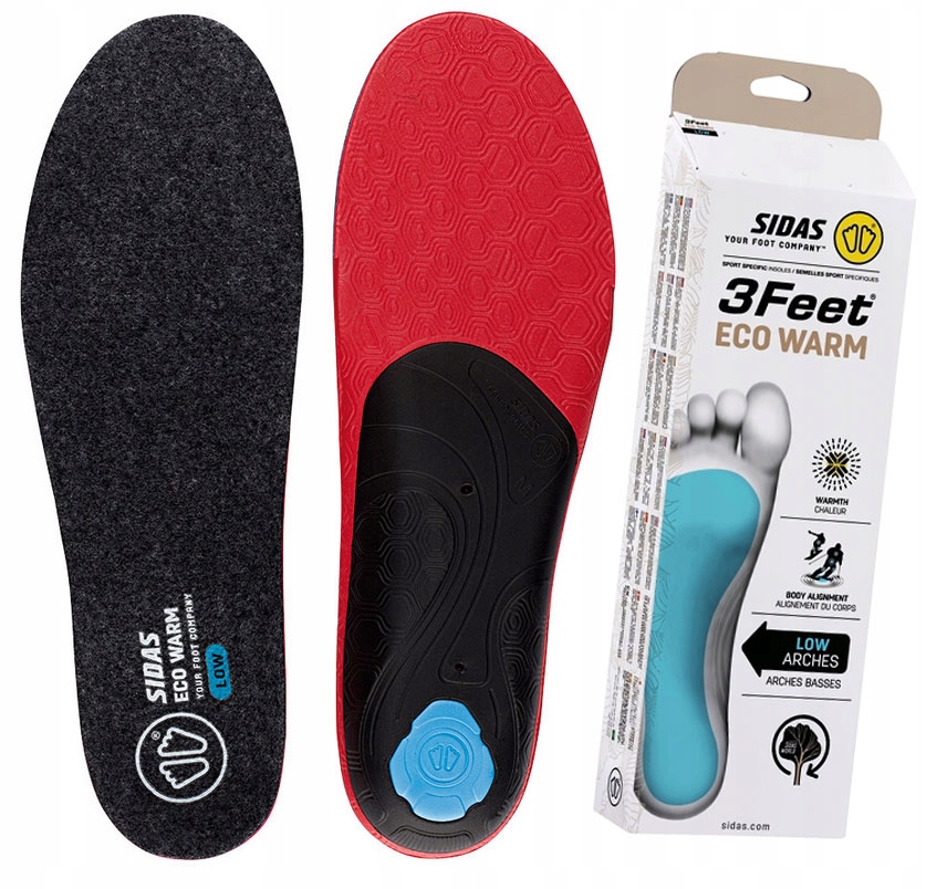 Vložky do bot Sidas 3Feet Eco Warm Low XXL (46-48)