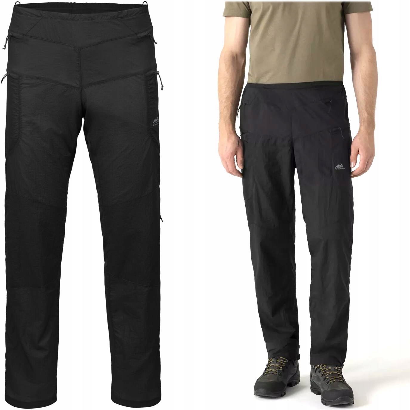 Kalhoty do větru Windrunner Windpack Nylon Helikon XL Long Černé Helikon